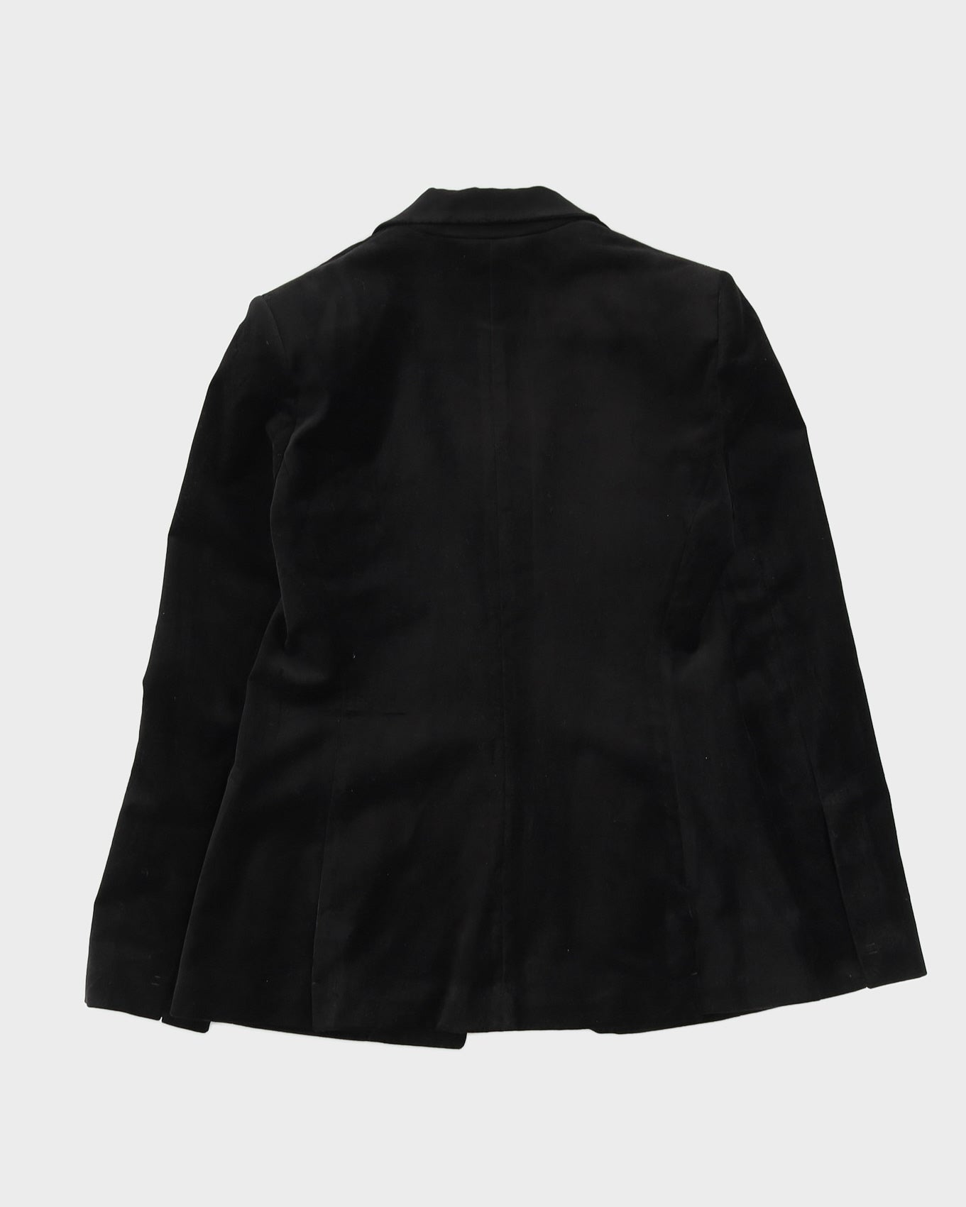 Elie Tahari Black Velvet Blazer Jacket - S
