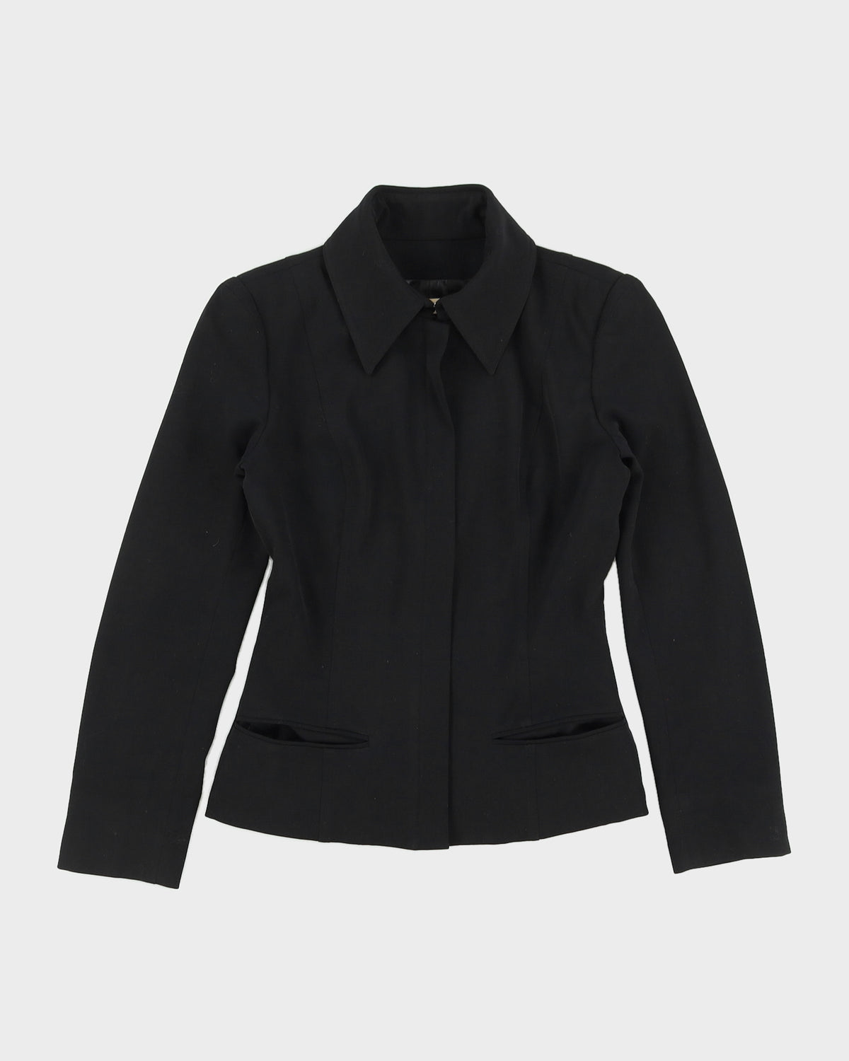 Plein Sud Black Blazer Jacket - XS