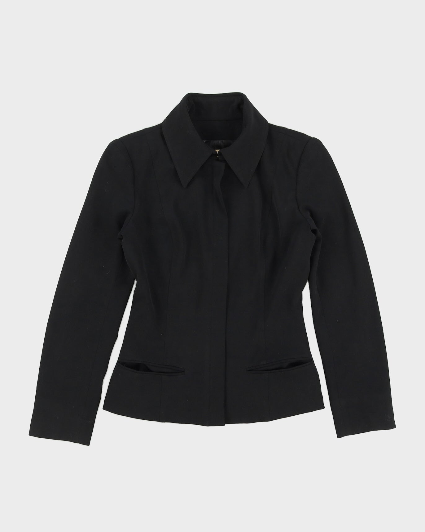 Plein Sud Black Blazer Jacket - XS