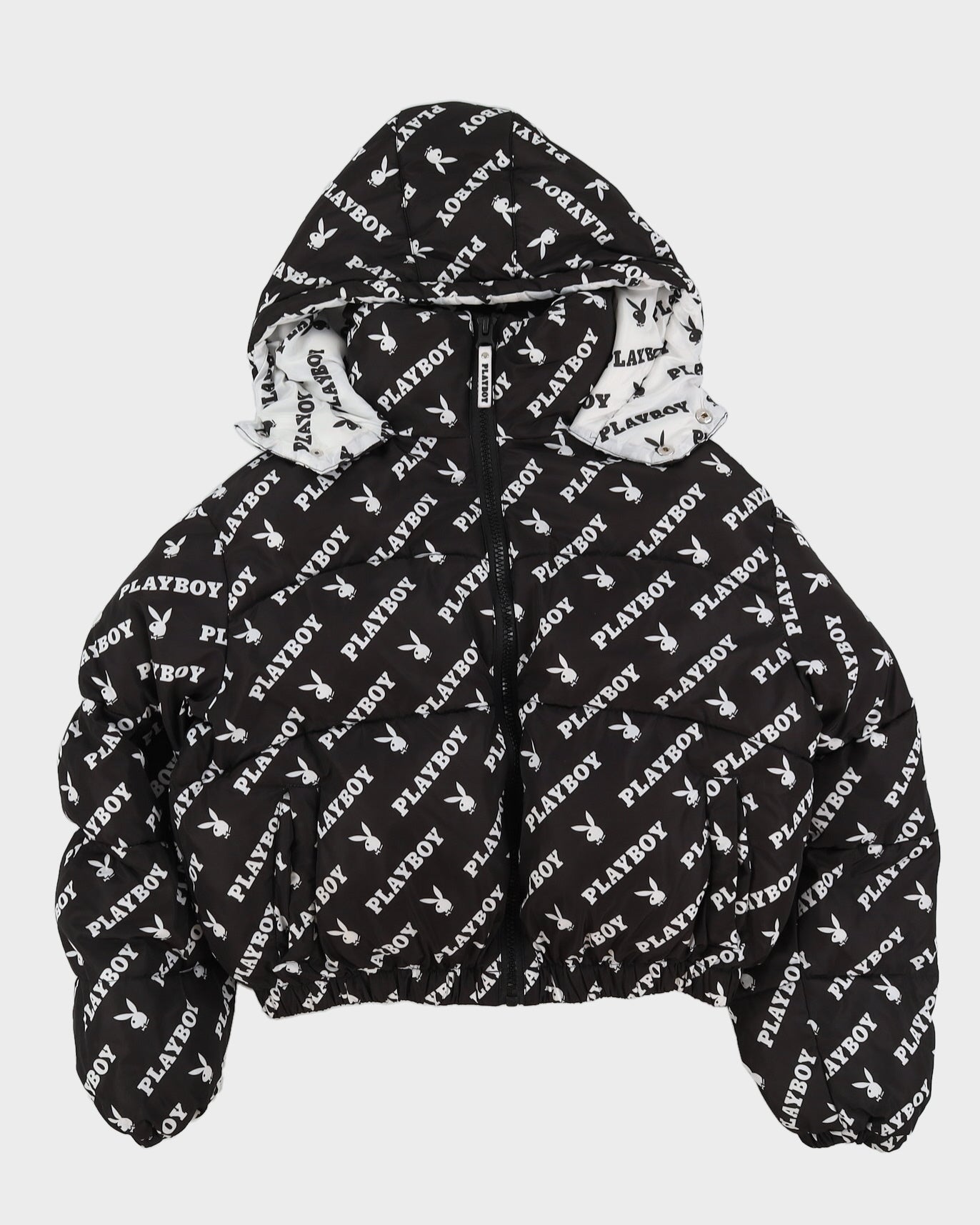 Playboy Black Puffer Jacket - M