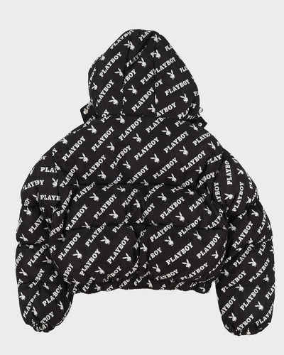 Playboy Black Puffer Jacket - M