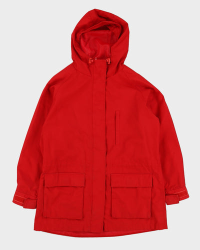 Vintage 90s Eddie Bauer Red Windbreaker - L