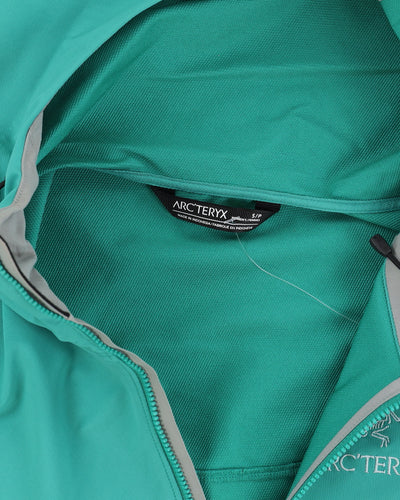 Arc'Teryx Blue Full-Zip Hooded Anorak Jacket - S