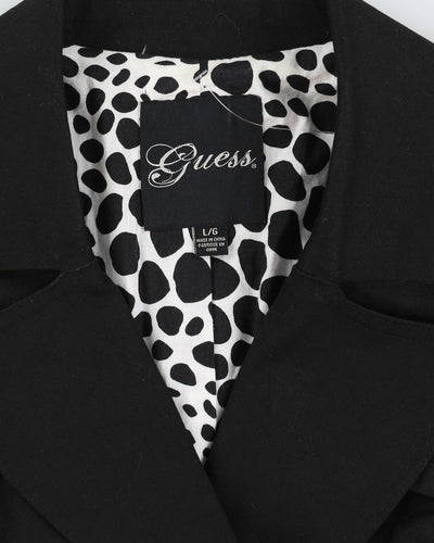 Guess Black Mac-Style Jacket - S