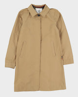 Herschel Beige Trenchcoat Rain Mac - XS