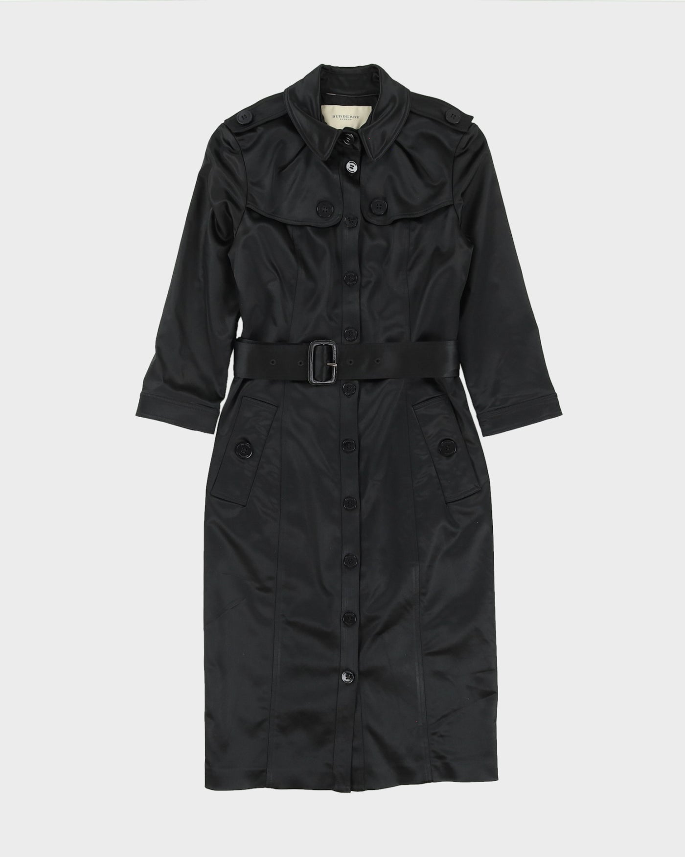 Burberry black mac cheap