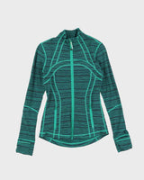 Lululemon Green Melange Sports Jacket - XS