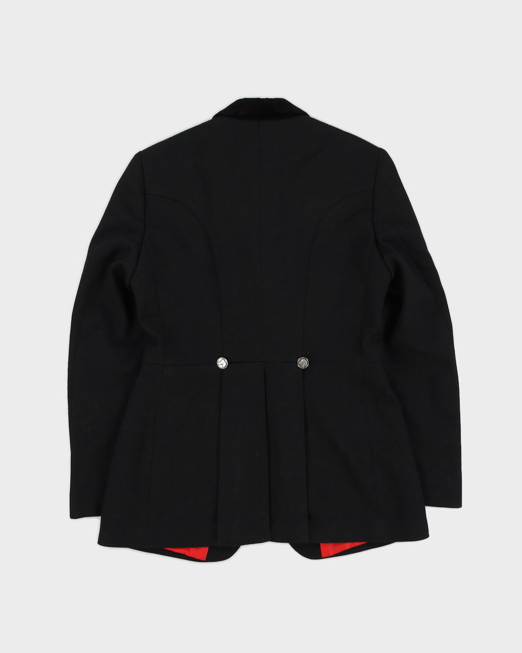 Black Equestrian Riding Blazer Jacket - S