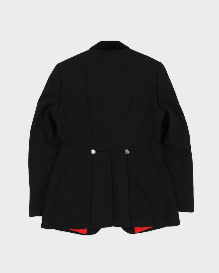 Black Equestrian Riding Blazer Jacket - S
