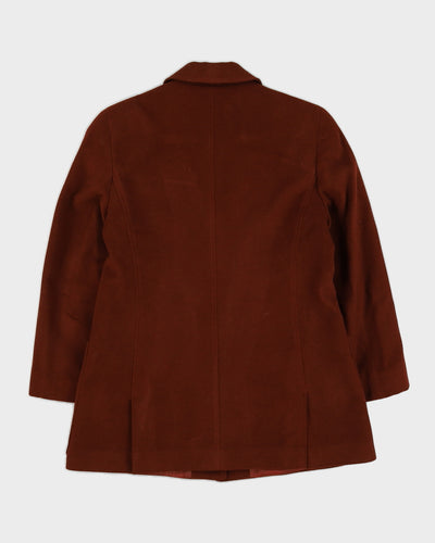 Louis Feraud Contraire Brown Wool Jacket - S