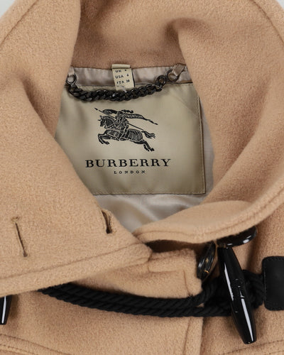 Burberry London Cream Duffel Coat - XS