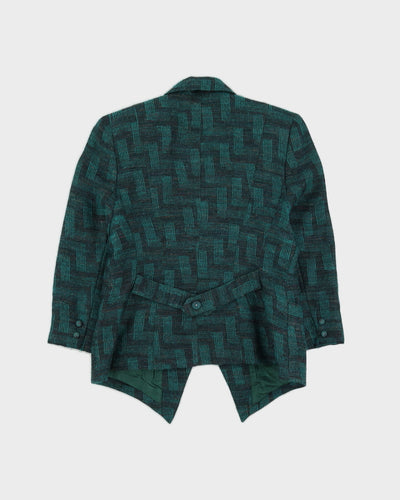 00s Green Blazer Jacket - S