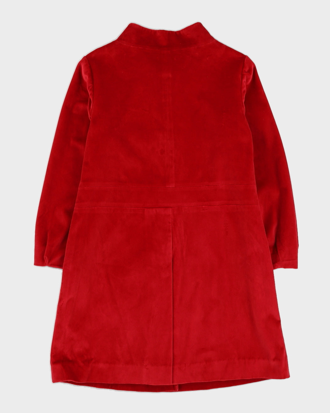 Red Velvet Short Coat - S