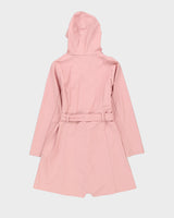 Rains Pink Waterproof Rain Jacket - M