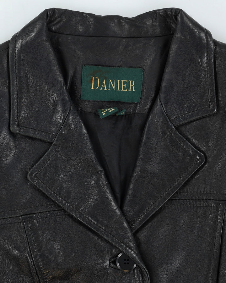 Vintage 90s Danier Leather Blazer - M
