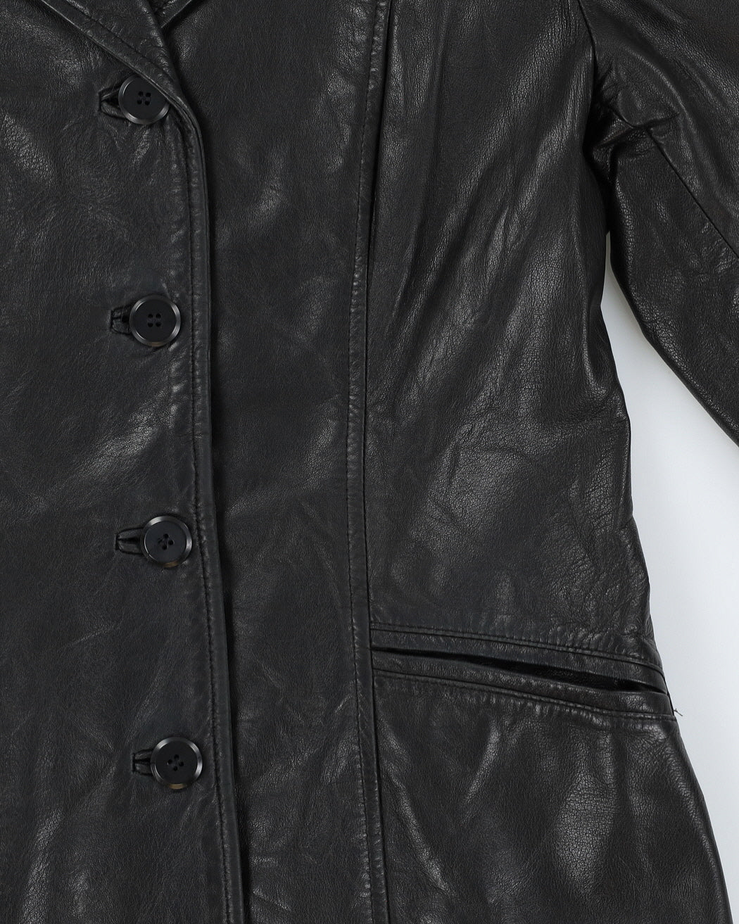 Vintage 90s Danier Leather Blazer - M