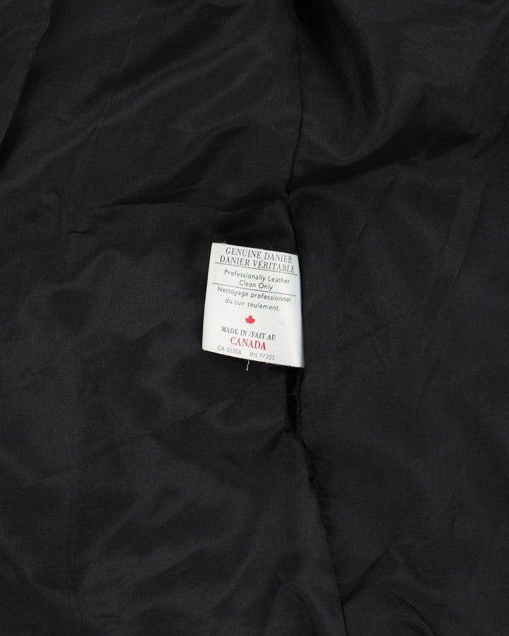 Vintage 90s Danier Leather Blazer - M