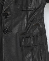 Vintage 80s Leather Jacket - M