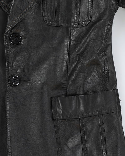 Vintage 80s Leather Jacket - M