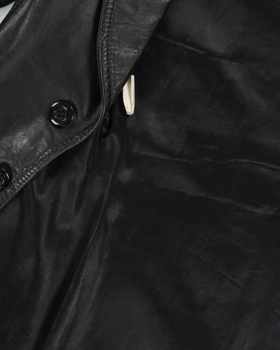 Vintage 80s Leather Jacket - M