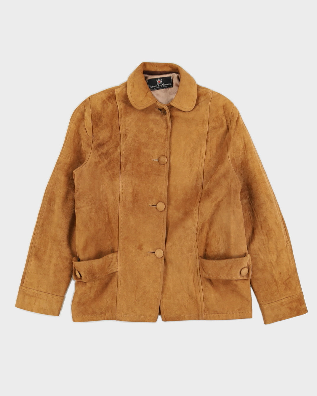 Vintage 1960s Hudson's Bay Suede Leather Jacket - M