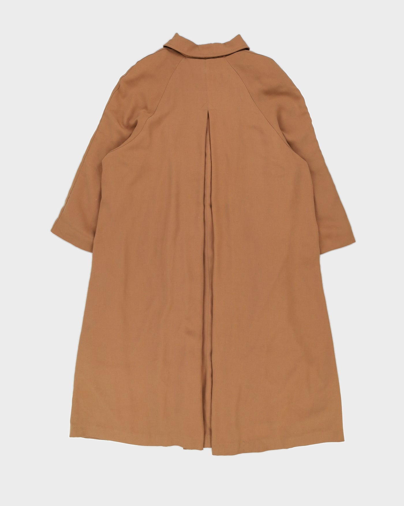 Vintage 80s Rue Grenelle Oversize Beige Coat - XXL