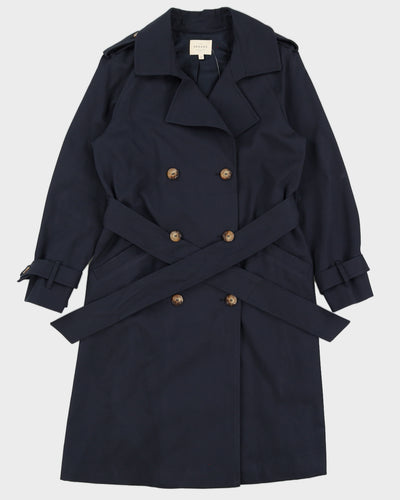 Sezane Paris Navy Trench Coat - M