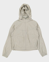 Lululemon Beige Cropped Hooded Shell Jacket - S