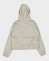 Lululemon Beige Cropped Hooded Shell Jacket - S