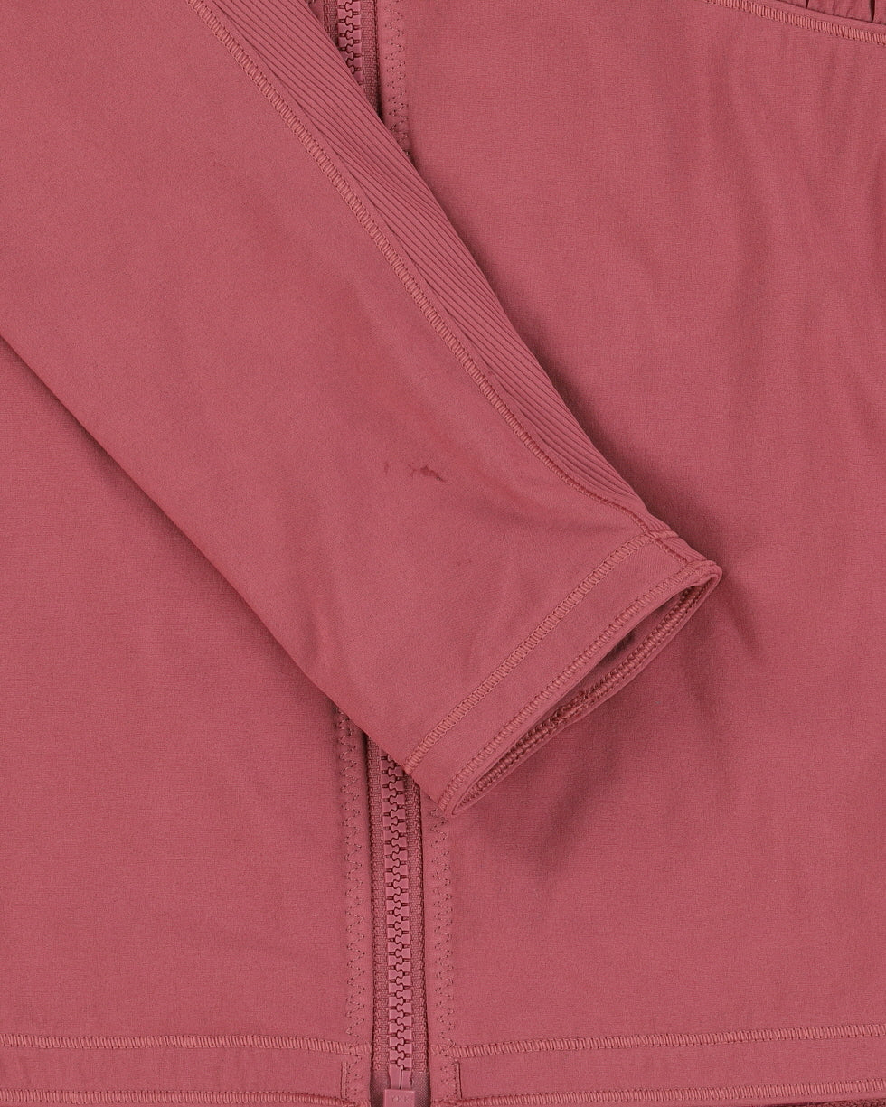 Lululemon Pink Ruched Running Jacket - S