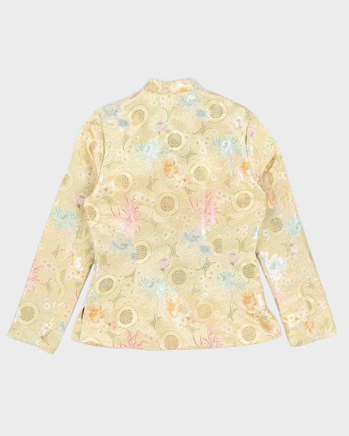 Gold Brocade Cheongsam Jacket - S