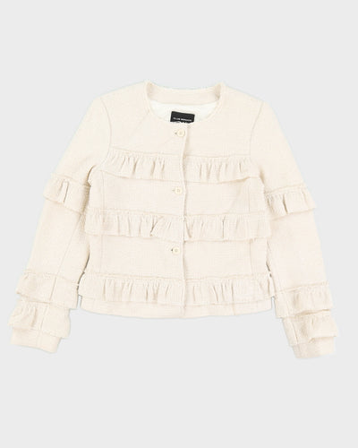 Club Monaco Cream Jacket - S