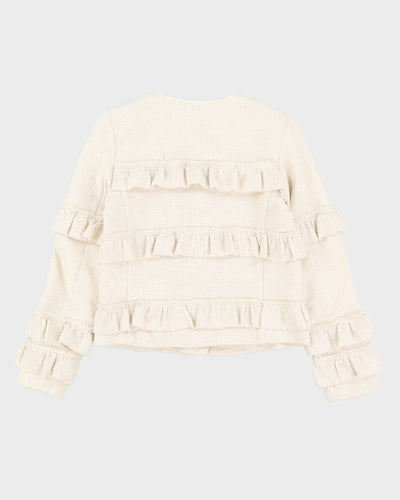Club Monaco Cream Jacket - S