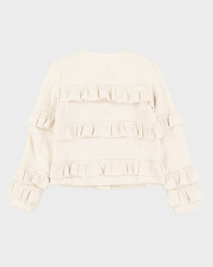 Club Monaco Cream Jacket - S