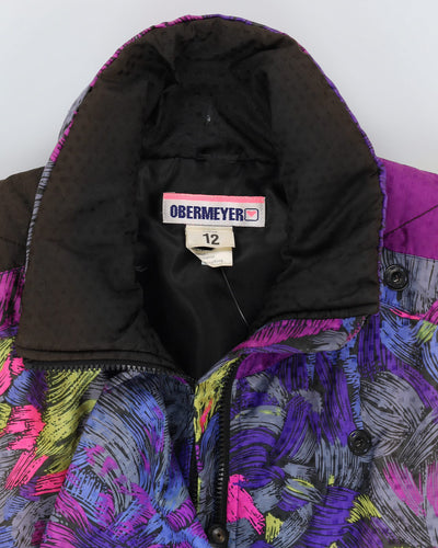 Vintage 90s Obermeyer Purple Ski Suit - M
