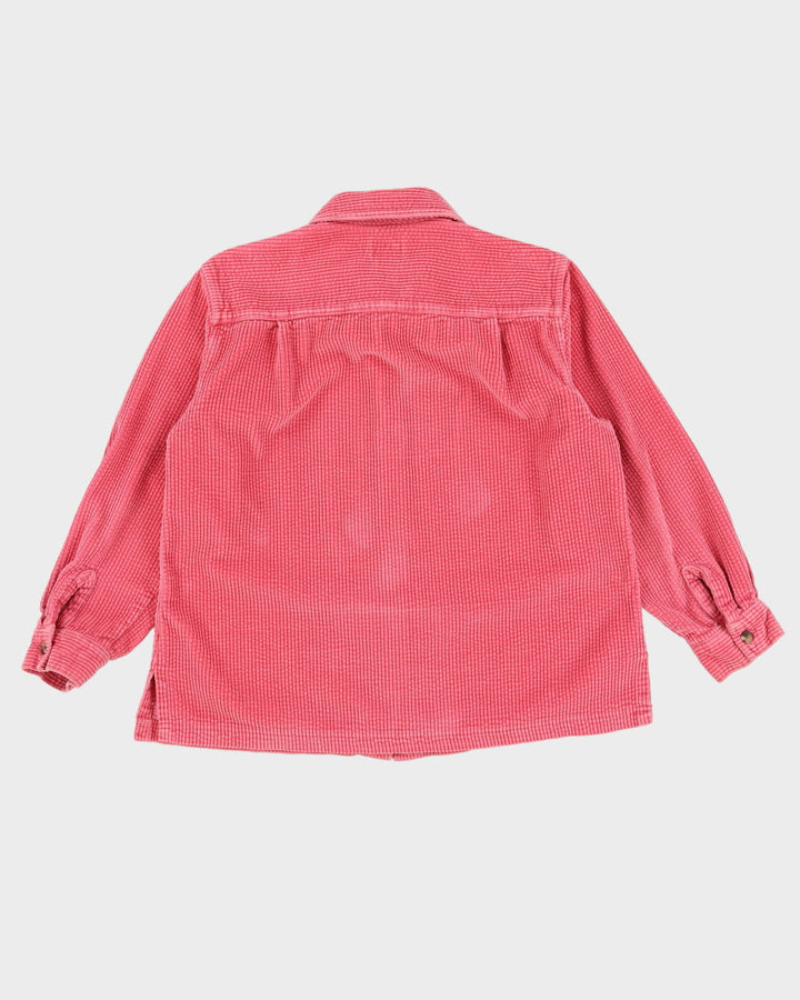 90s L.L. Bean Pink Corduroy Shirt - S