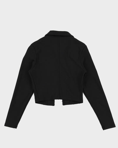 Vintage Early 90s Black Hook and Eye Shirt - S