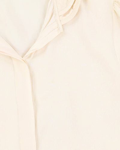 Vintage 1980s Royal Silk Shirt - M