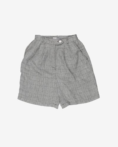 hana sport grey high waist shorts - w24