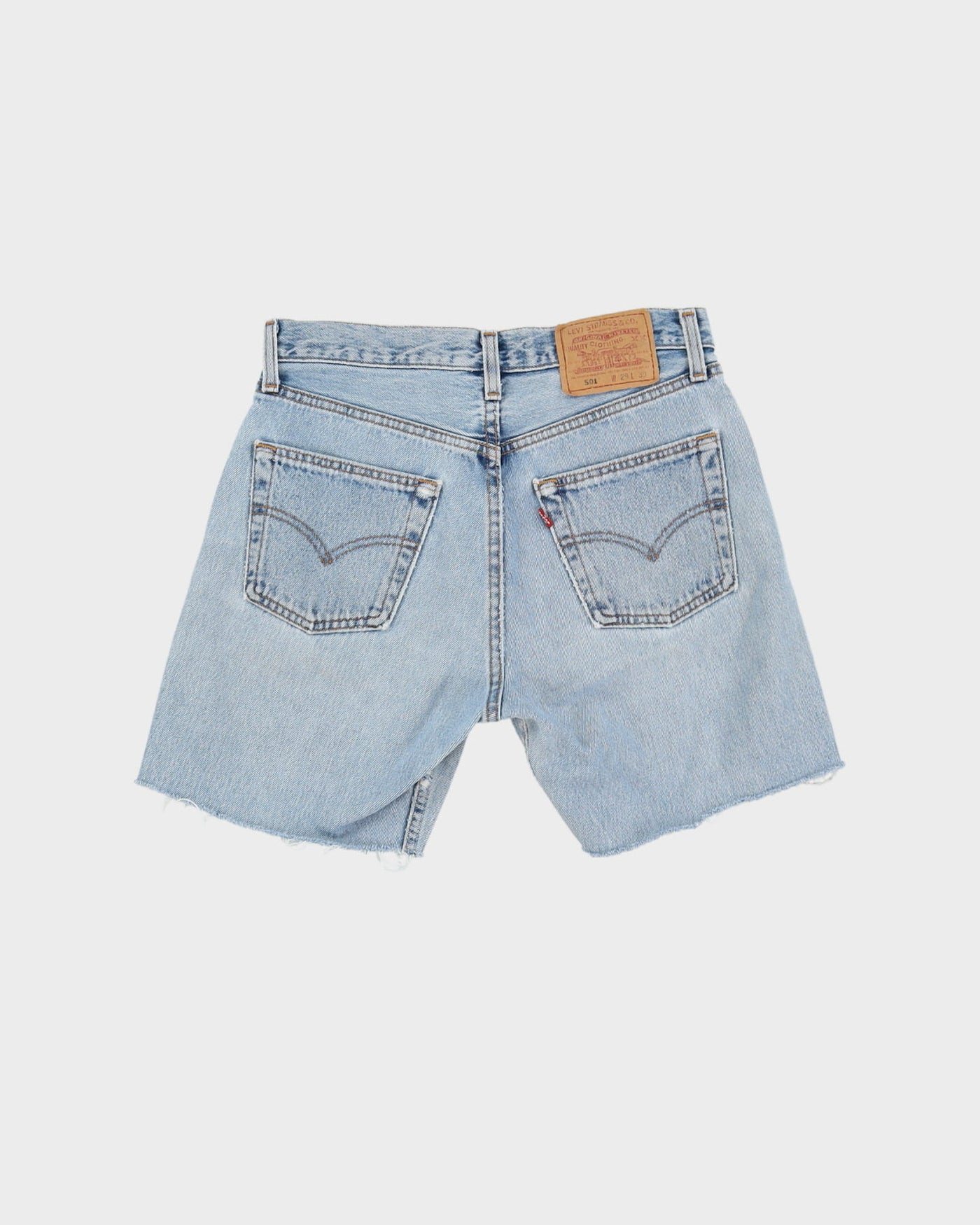 Vintage 80s Levi's Blue Denim Shorts - W27