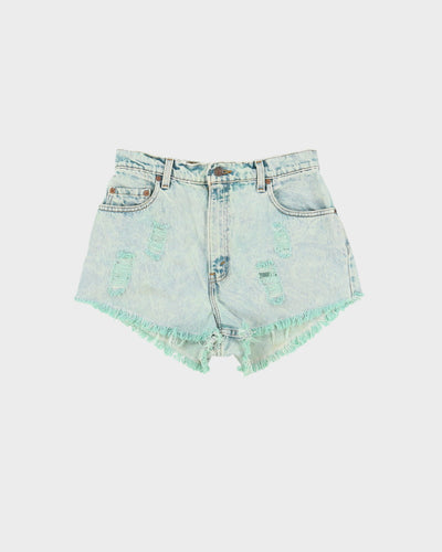 Levi's Bleached Denim Shorts - W30