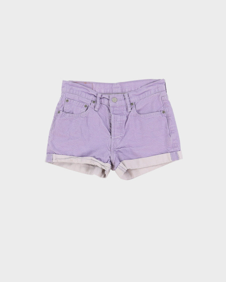 Levi's Purple Denim Shorts - W30