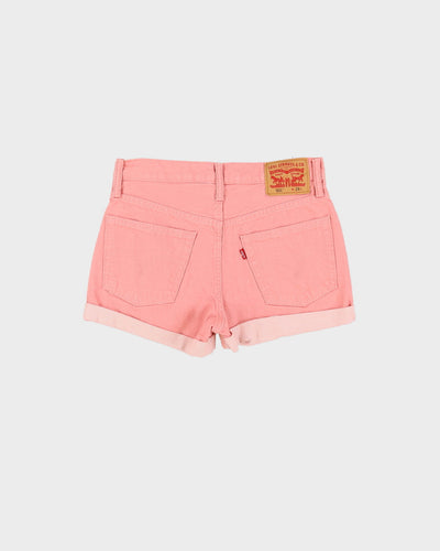 Levi's Pink Denim Shorts - W30