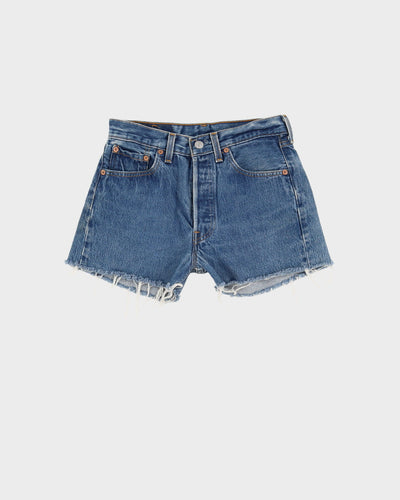 80s Levi's Blue Denim Shorts - W28