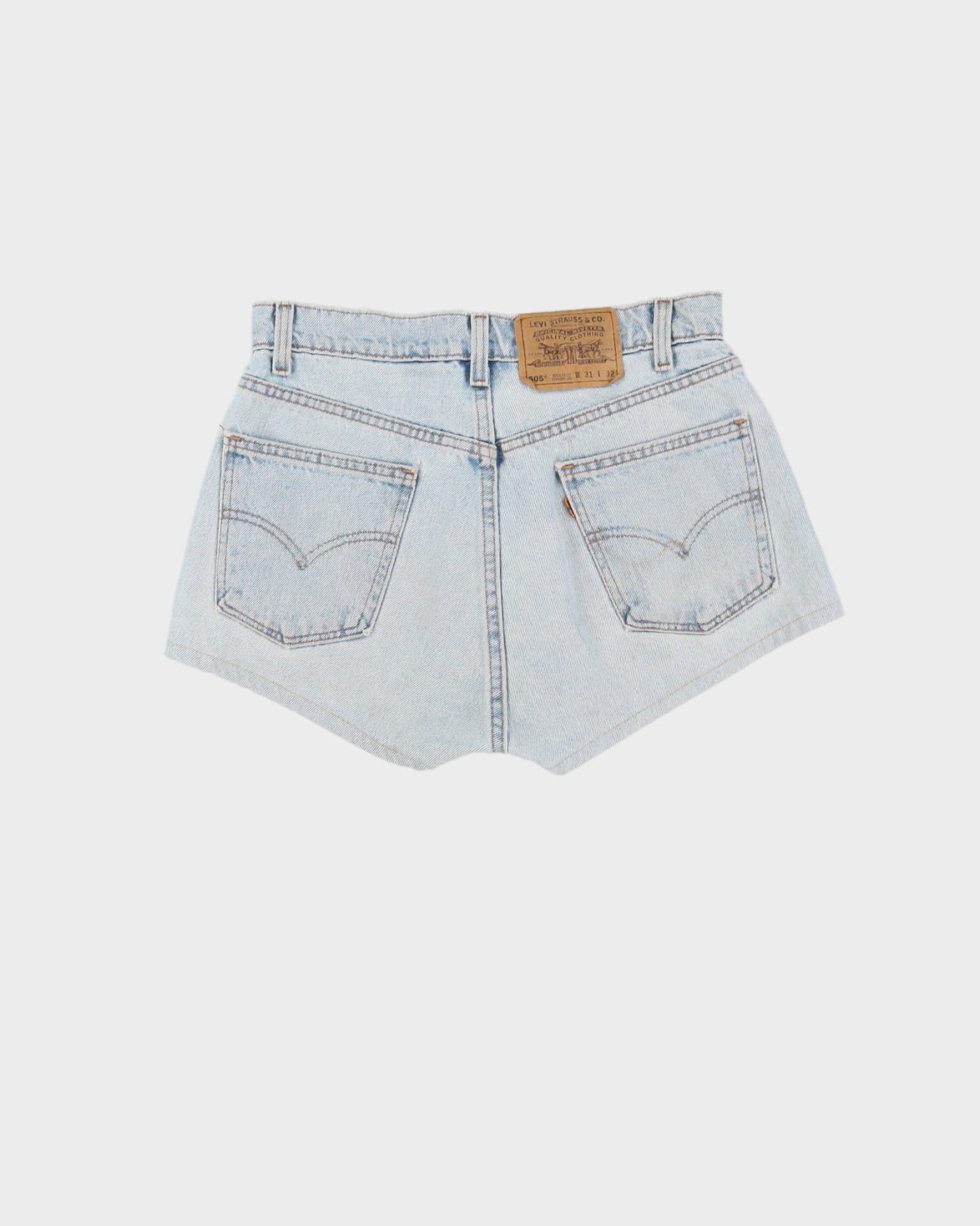 Levi's Light Wash Blue Denim Shorts - W29