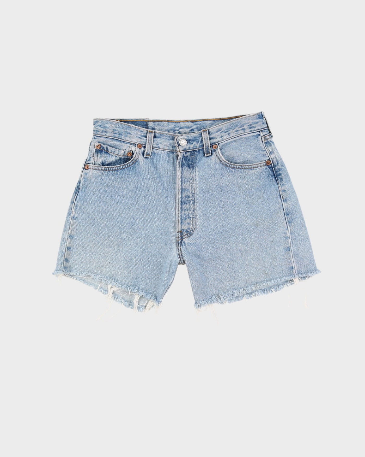Levi's Light Wash Blue Denim Shorts - W29