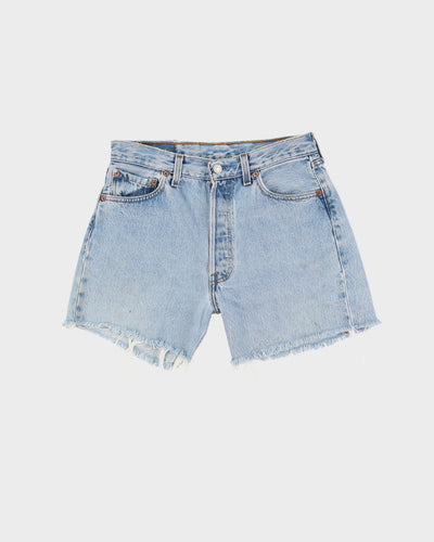 Levi's Light Wash Blue Denim Shorts - W29