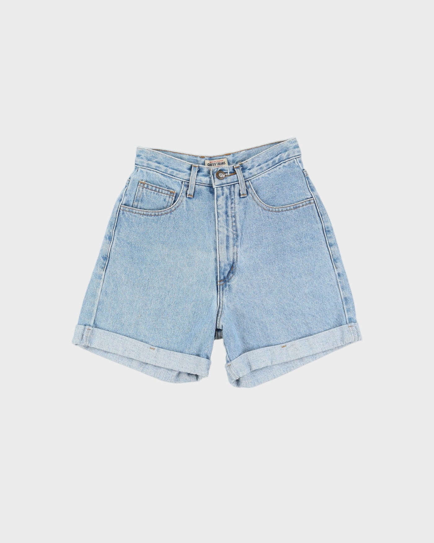 Vintage 90s Guess Jeans Blue Denim Shorts - W24