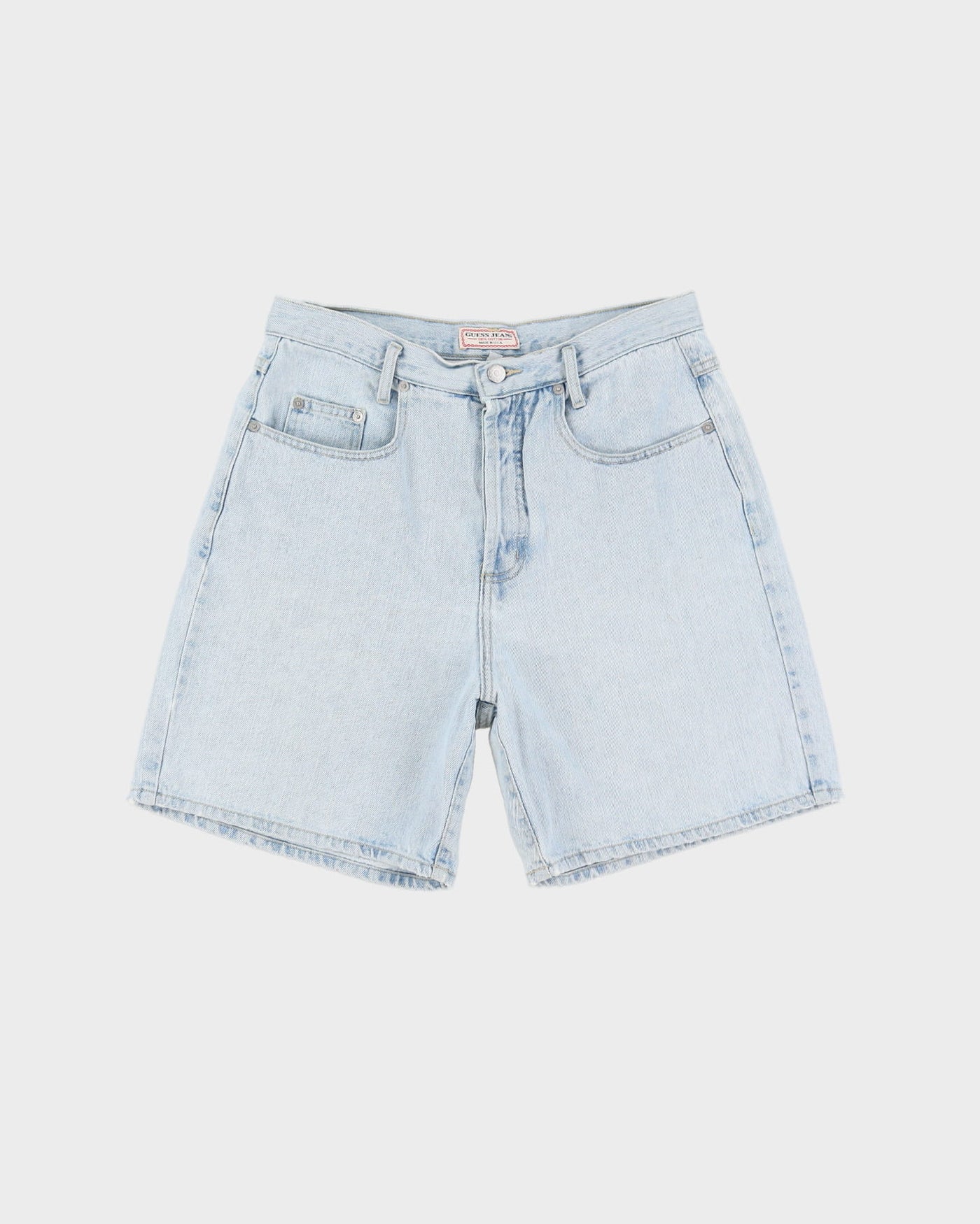 Vintage 90s Guess Jeans Blue Denim Shorts - W32