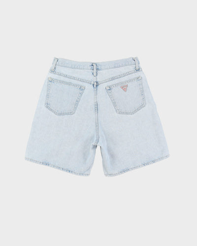 Vintage 90s Guess Jeans Blue Denim Shorts - W32